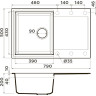 Мойка OMOIKIRI SAKAIME 79-CH 4993283
