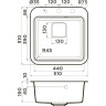 Мойка OMOIKIRI TASOGARE 51-PA Artgranit/пастила 4993738