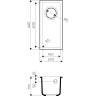 Мойка OMOIKIRI BOSEN 20-U-SA Tetogranit/бежевый 4993155